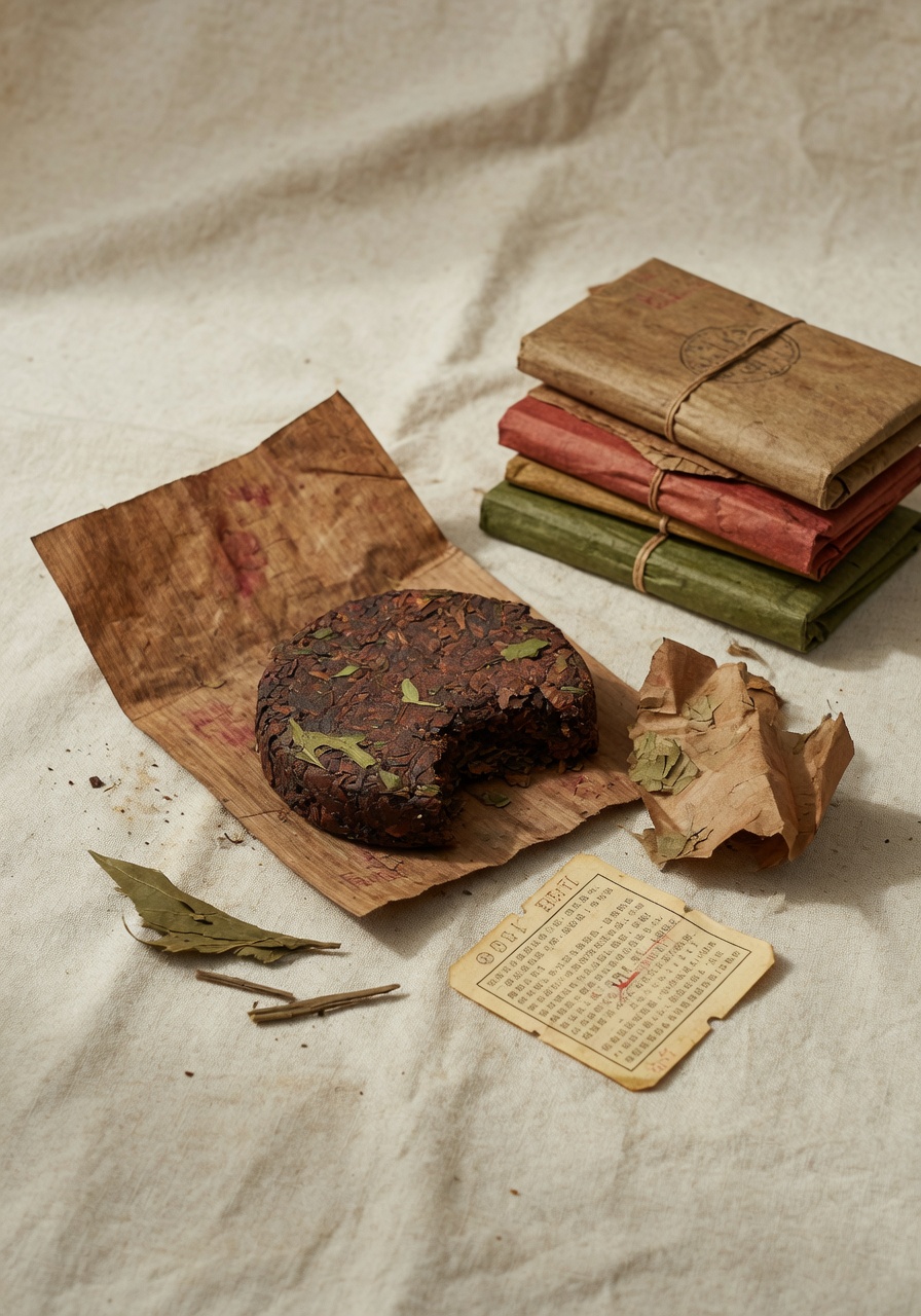 Vintage pu'er — the condition language we use